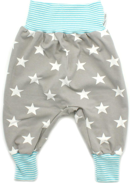 Kleine Könige Baby Boys' Baggy Trousers, Many Patterns, Ökotex 100 Certified, Sizes 50-128