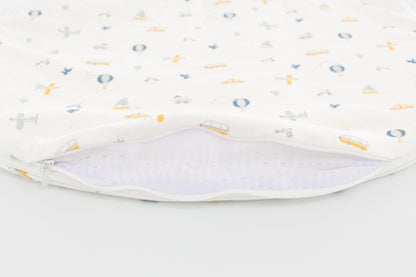 Träumeland Liebmich Sleeping Bag, All-Year Sleeping Bag, Sleeveless Outer Bag, Baby Sleeping Bag Grows with Your Child, Washable Children's Sleeping Bag, Lightweight Cotton Sleeping Bag, Breathable