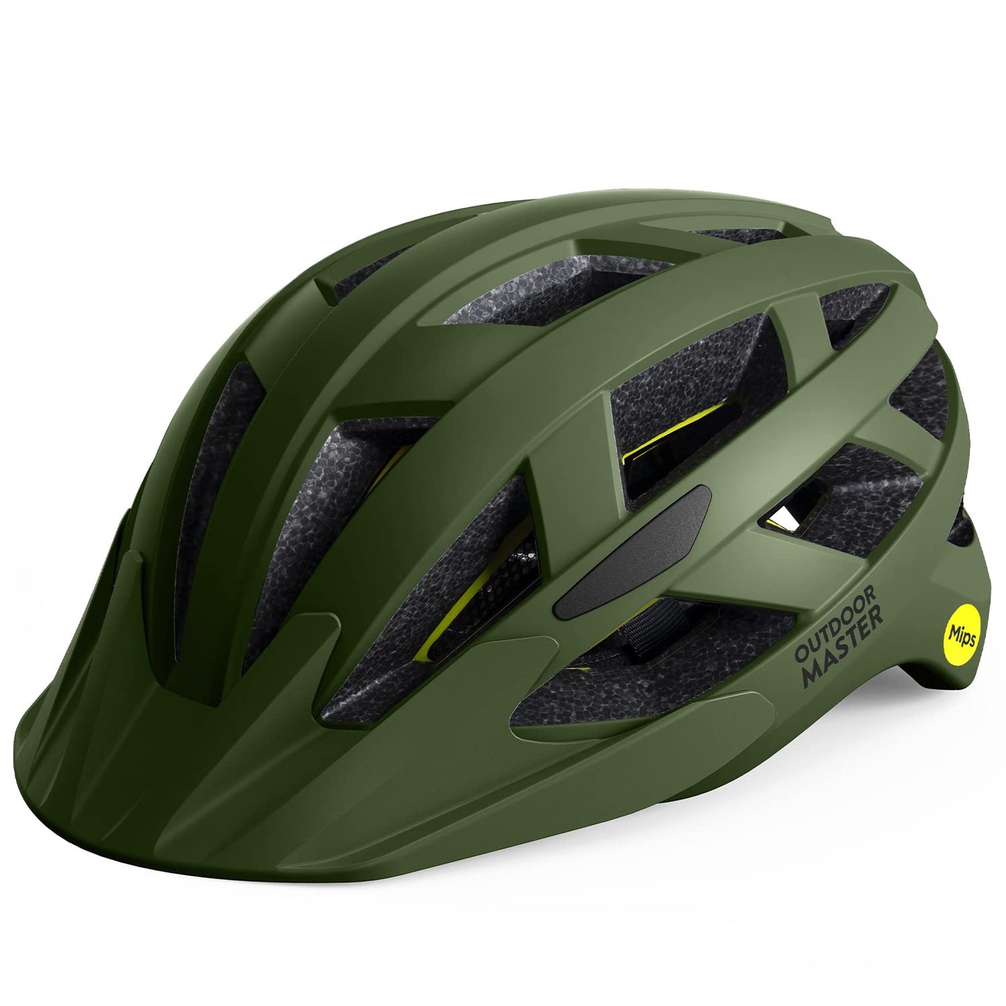 OutdoorMaster MIPS Fahrradhelm - Zwei herausnehmbare Innenfutter & Belüftung in Multi-Environment - Fahrradhelm in Mountain, Autobahn für Jugendliche & Erwachsene
