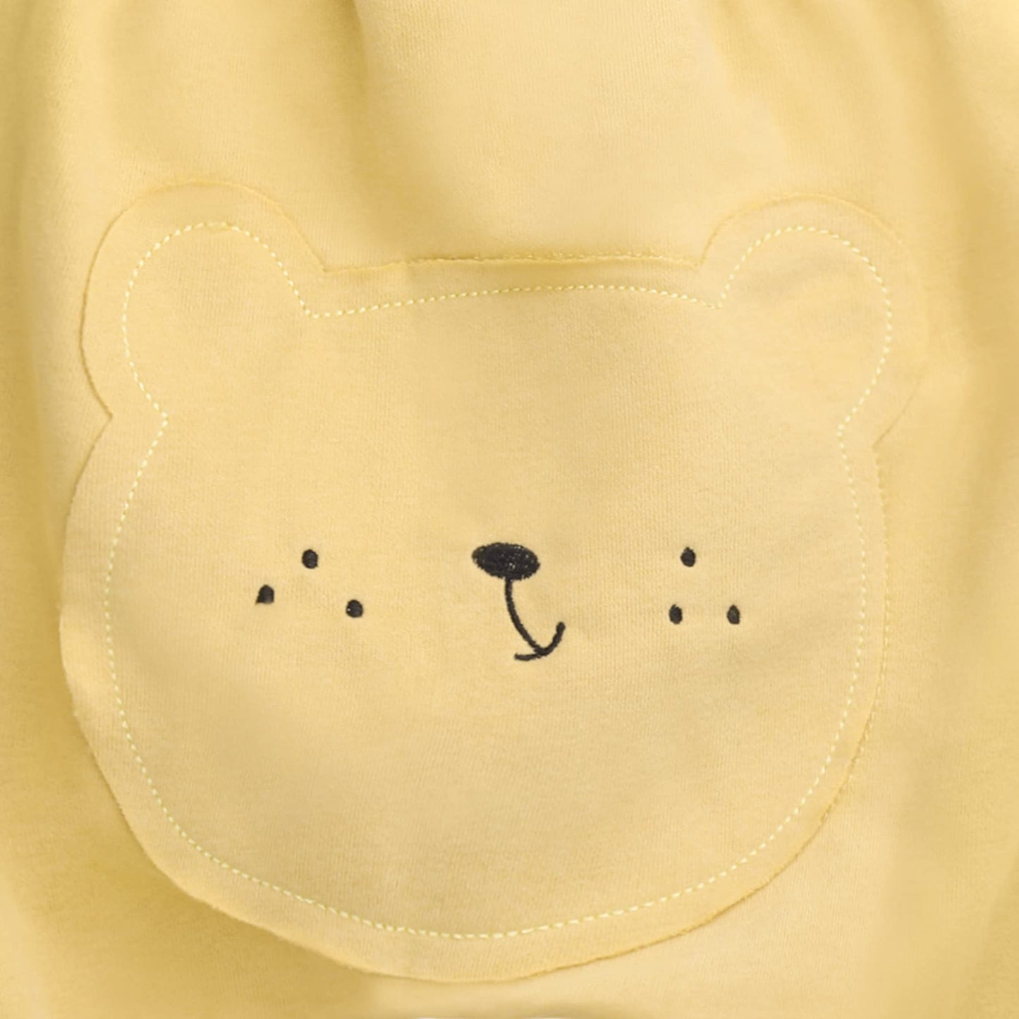 Baby Boys Girls Cotton Grow Trousers Pump Trousers Elastic High Waistband Baby Trousers Casual Jogging Bottoms Soft Comfort Baby Trousers - Bear Pattern Plain Manufacturing Size 73/80/90/100