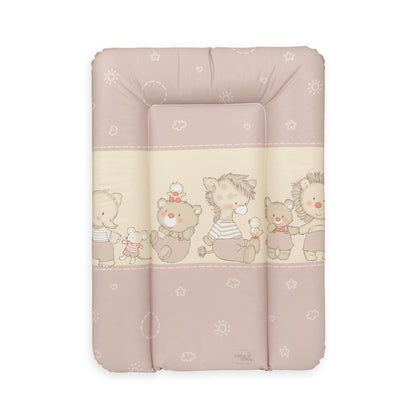 Ceba Baby® weiche Wickelauflage 50x70 cm - Baby Wickelunterlage - Wickeltischauflage für Junge und Mädchen - Wasserdicht, abwaschbar - OEKO-TEX® Standard 100 - Made in EU - Waldfreunde