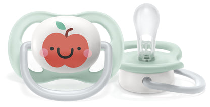 Philips Avent SCF080/02 Ultra Air Schnuller 0-6 Monate, Atmungsaktiv, Kiefergerecht, BPA frei, Doppelpack, Schmetterling/Mama-Design - Meloni2