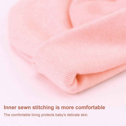 DRESHOW Neugeborene Swaddle Decke Hut Set Baby Gedruckt Swaddles Säugling Einstellbar Schlafsack für 0-3 Monate Mädchen Jungen