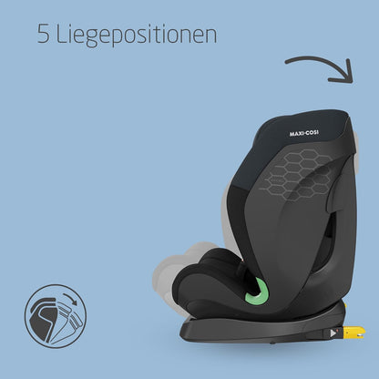 Maxi-Cosi Titan S i-Size, Child Car Seat, 15 months-12 years (76-150cm), ISOFIX Car Seat, 5 Recline Positions, 13 Headrest Positions, G-CELL Protection, 5-Point Safety Harness, Tonal Graphite - Meloni2