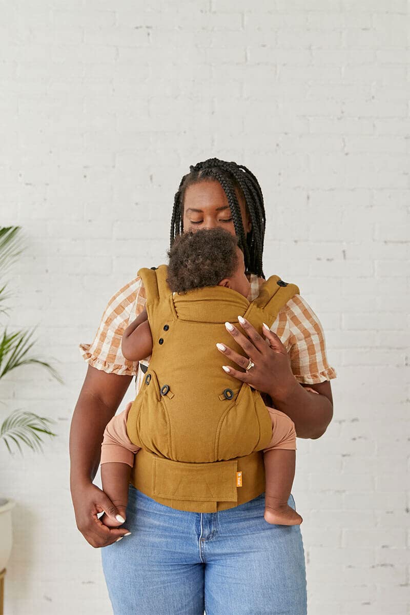 Tula Explore Babytrage für Neugeborene ab Geburt, 3-in-1 Baby-Tragetasche Bauchtrage Rückentrage Ergonomisch (3,2-20,4 kg), Play