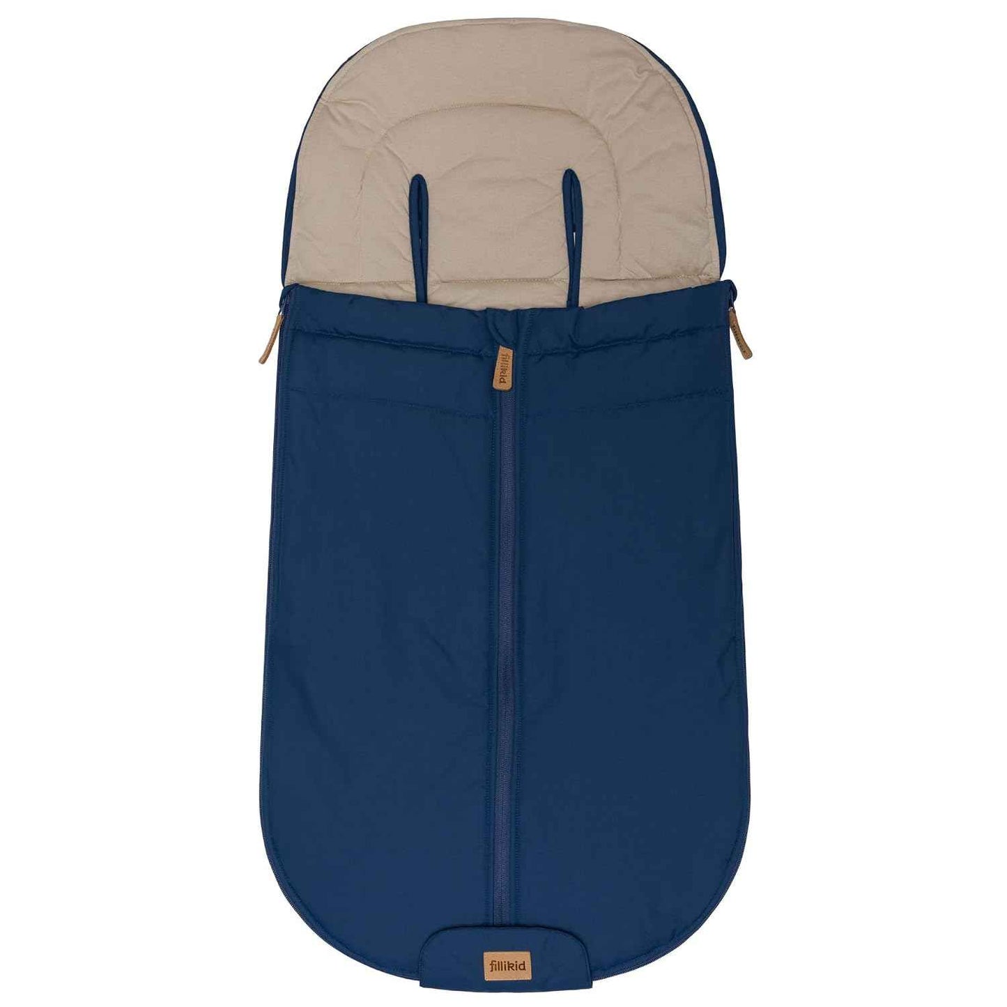 Fillikid Babyfußsack Light Trend Exklusiv, 95x48cm | Leichter Sommer-Fußsack für Kinderwagen, Buggy & Sportwagen, Vorderteil abnehmbar, pflegeleicht