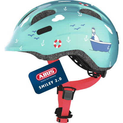 ABUS Kinderhelm Smiley 2.0 - Robuster Fahrradhelm für Mädchen und Jungs