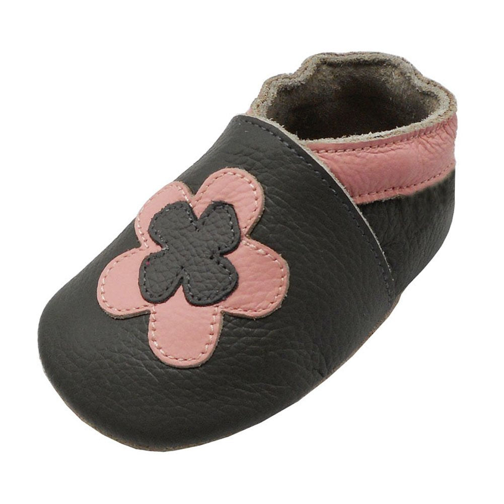 YIHAKIDS Crawling Shoes Baby Shoes First Walking Shoes Boys Girls Moccasins Soft Suede Soles Toddler Leather Shoes Slippers Learning Running Shoes