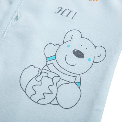 5 Stück Neugeborenen 0-3 M Jungen Mädchen Baby Baumwolle Kleidung Tops Hut Hosen Anzug Outfit Sets Eine Größe
