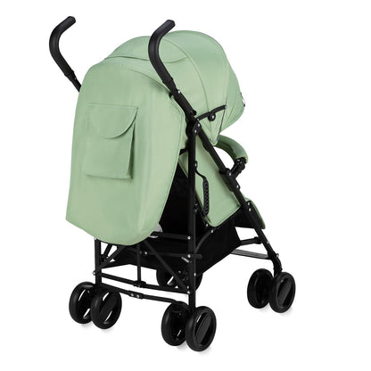 MoMi AKIRA Kinderbuggy Kinderwagen ab 6 Monaten (bis 15 kg), verstellbarer 5-Punkt-Sicherheitsgurt, Babytasche, Einkaufskorb, Regen- und Insektenschutz.