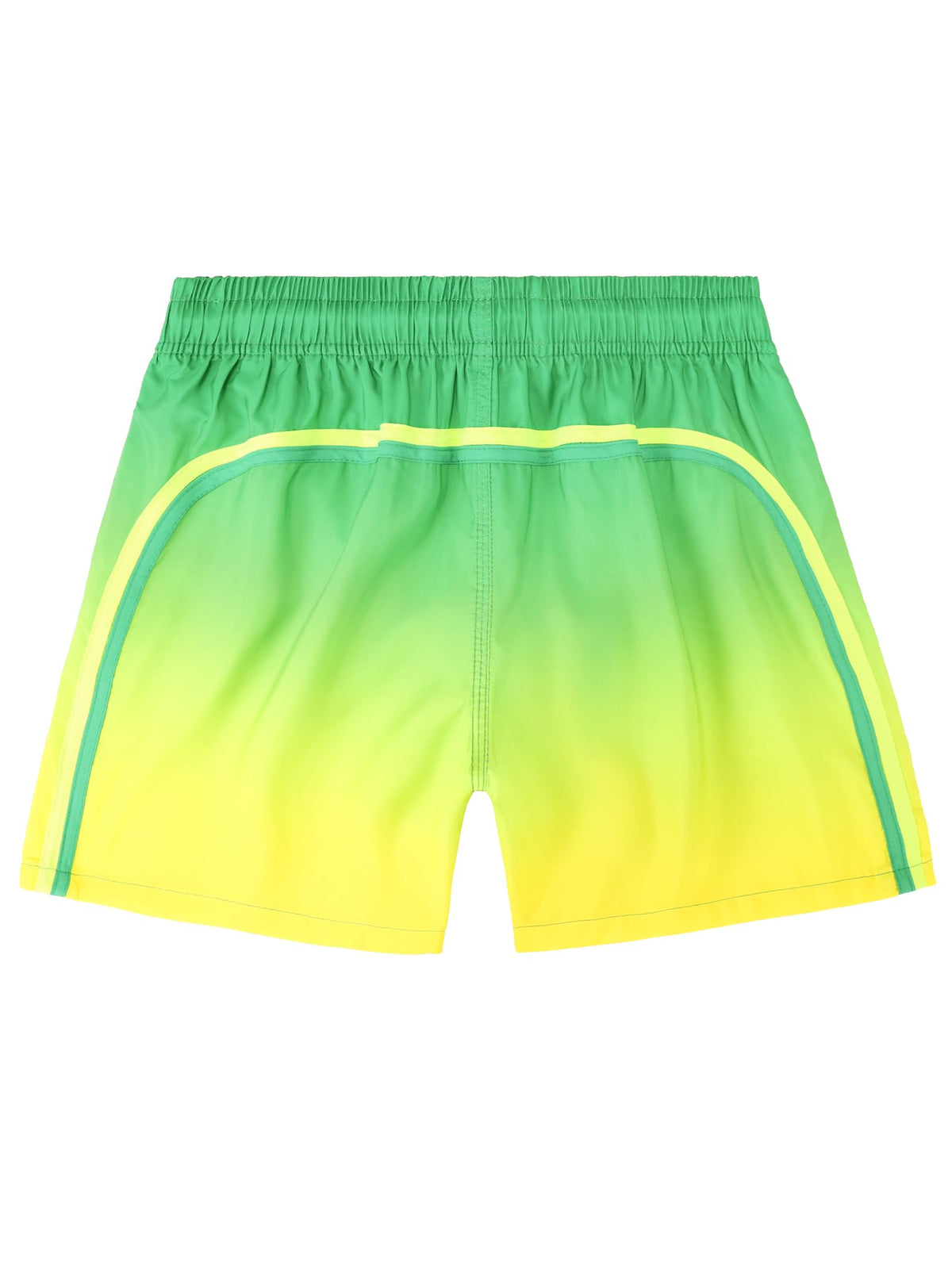 Badehose Jungen Farbverlauf Badeshorts mit Meshfutter und Verstellbarem Tunnelzug