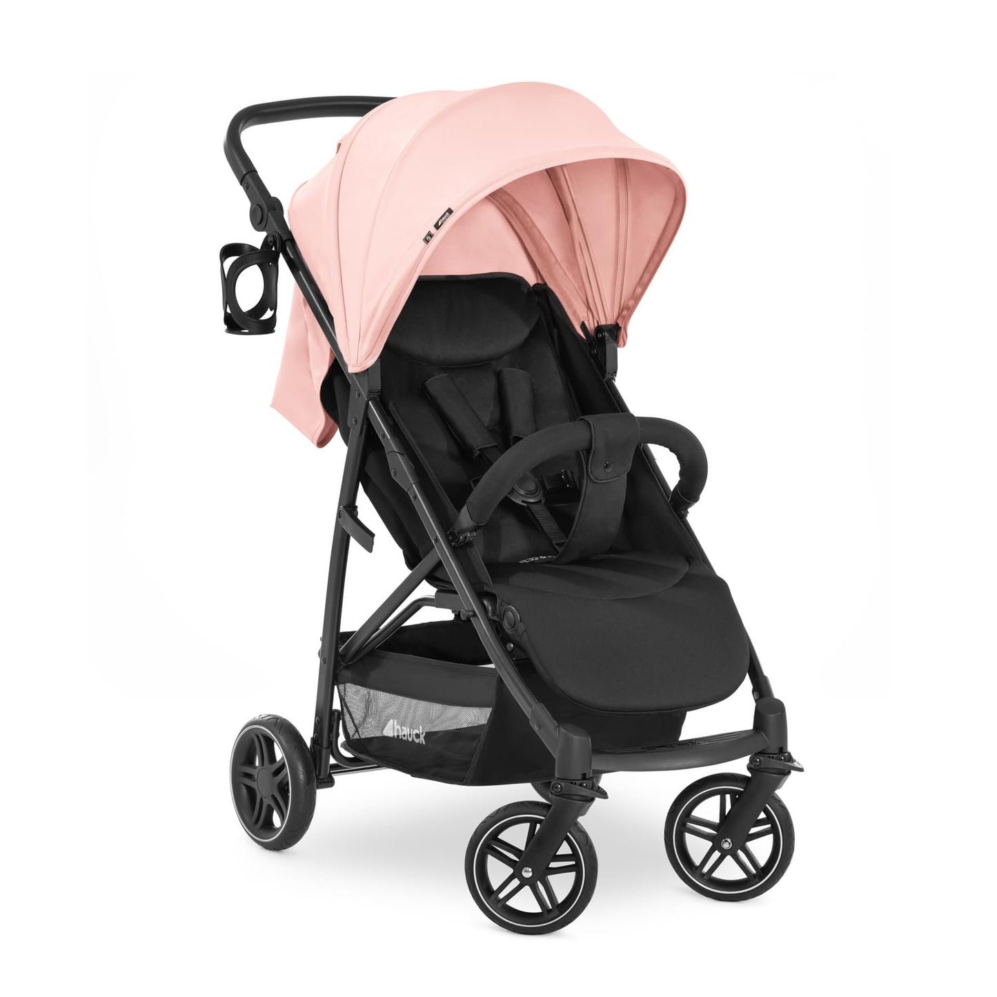 Hauck Rapid 4R Plus Buggy, XL Sonnendach UPF 50+, maximale Belastung 25 kg, Hauck Rapid 4R Plus Buggy, XL Sonnendach UPF 50+, maximale Belastung 25 kg, schnell klappbar, kompakt, höhenverstellbar, Getränkehalter, Liegeposition, großer Einkaufskorb