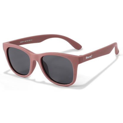 Maesy Yuki Children's Sunglasses for 6-12 Years, UV400 Polarised Protection, Flexible and Flexible Frame, Safe and Comfortable Sunglasses for Children