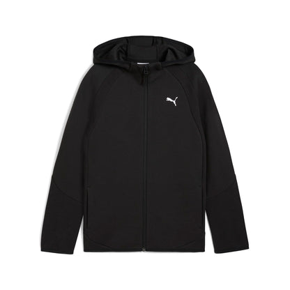 PUMA Boys' Evostripe Full-Zip Hoodie Dk B Sweat Jackets (1 Pack) 