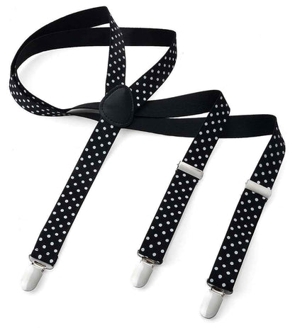 Long Kids Y Shape 3 Clips Elastic Slim Braces