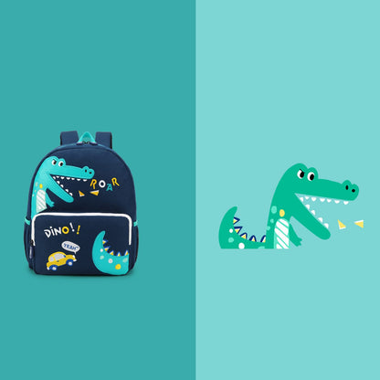 willikiva Car Dinosaur Toddler Kids Backpack for Boys and Girls Kids Waterproof Preschool Bag