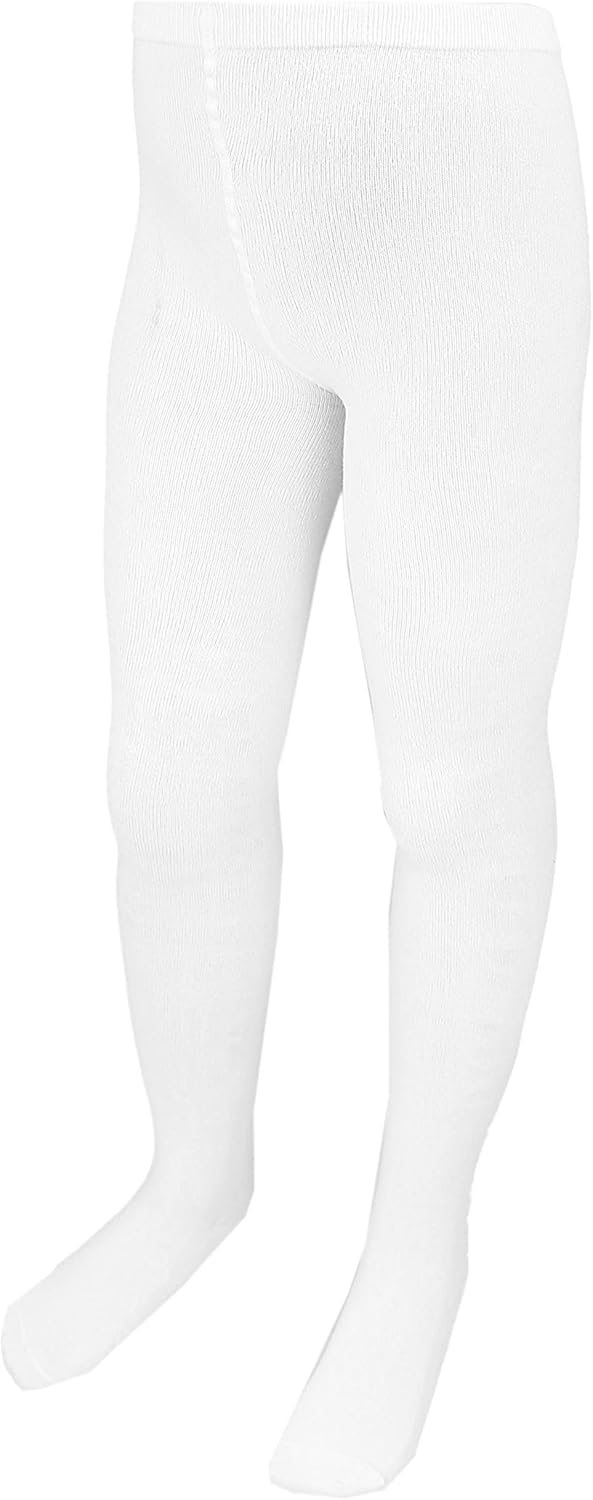 TupTam, Girls' Knitted Tights, Colourful Pattern, Pack of 6