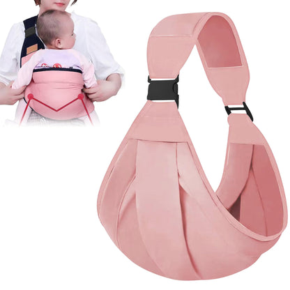 Babytrage,Babytrage Neugeborene ab Geburt,Tragetuch Baby Nugeboren,Atmungsaktive Baby Tragetuch,Babyrückentragen 0-15Kg,Neugeborene Verstellbare Babytrage