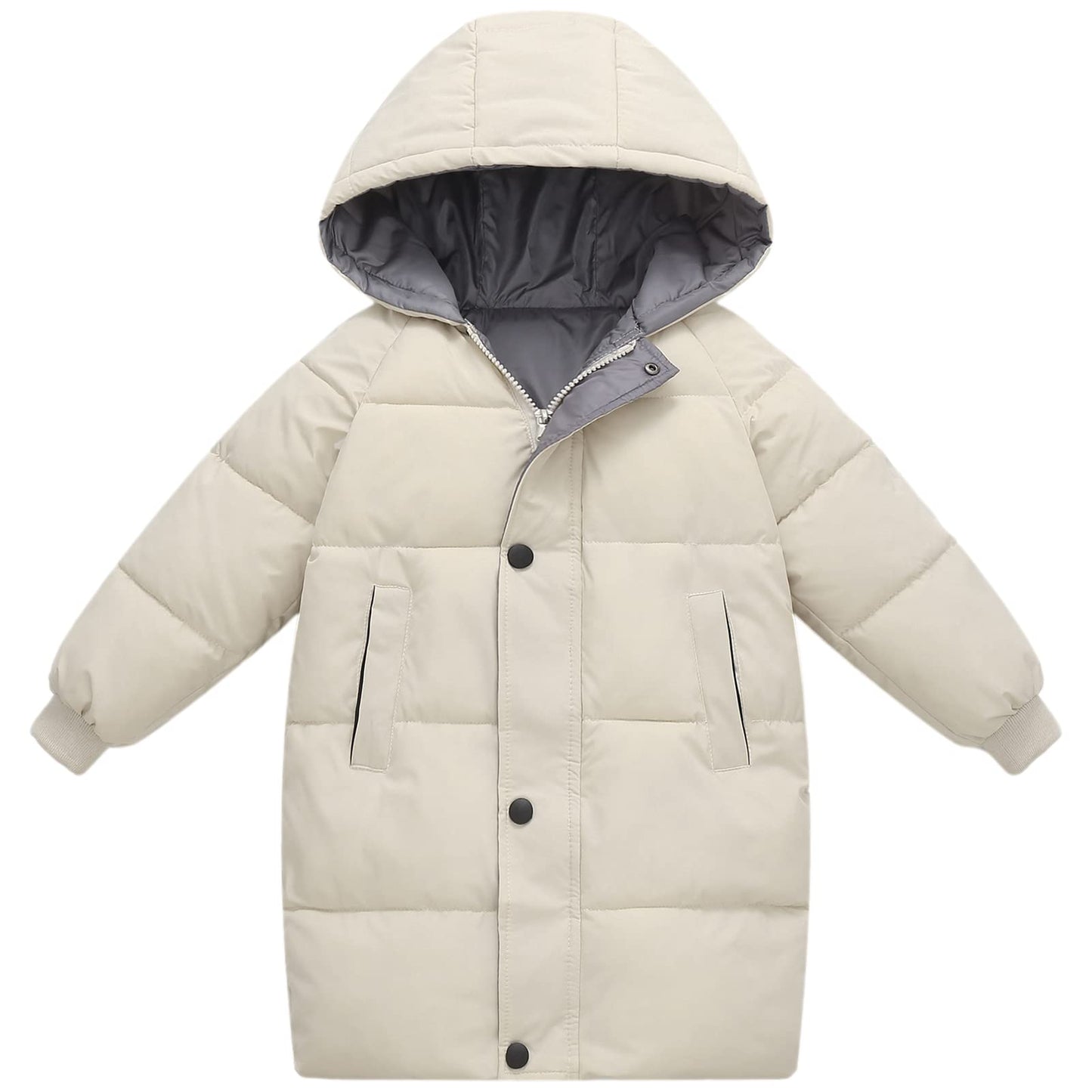 Children's Girls' Jacket with Hood Winter Jacket Winter Coat Children's Jacket for 2-10 Years