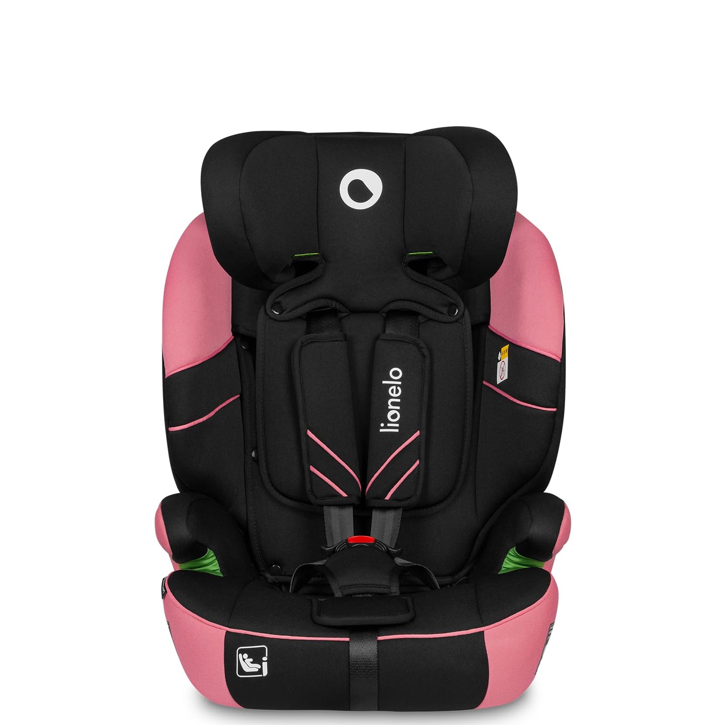 LIONELO LEVI I-SIZE 76-150 cm Kinderautositz, Gruppe 1 2 3, Seitenschutz, 10 Grad Kopfstützenverstellung Bequeme Armlehnen Verstellbare Rückenlehne, R129 i-Size