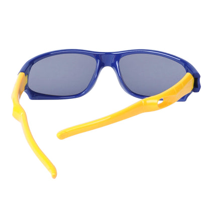 Sport-Sonnenbrille für Kinder, polarisiert, bruchsicher, für Jungen und Mädchen (3-12 Jahre) + Brillenbänder + Brillenetui