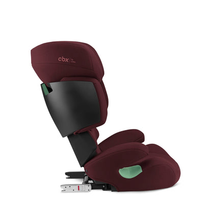 CBX by CYBEX Kinder-Autositz Solution X i-Fix, Für Autos mit und ohne ISOFIX, Ab ca. 3 bis 12 Jahre (100 - 150 cm), Ab ca. 15 bis 50 kg, Rot - Meloni2