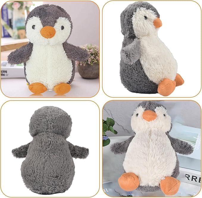 Auirshiky Cuddly Toy Penguin Plush Toy for Children, Penguin Soft Toy, Plush Toy, Cushion Penguin Toy, Penguin Plush Cushion for Birthday, Valentine's Day, Christmas 