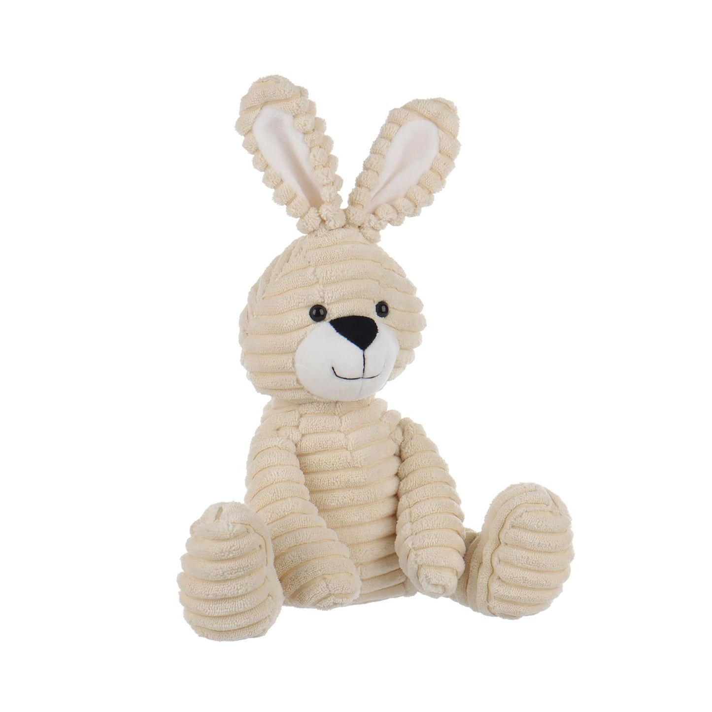 Apricot Lamb Cuddly Toy Green Rabbit 23 cm - Plush Toy Plush Toy for Children and Baby - Fluffy Stuffed Toy for Playing, Gift & Cuddling - Cosy Cuddly Toy - Cord Rabbit