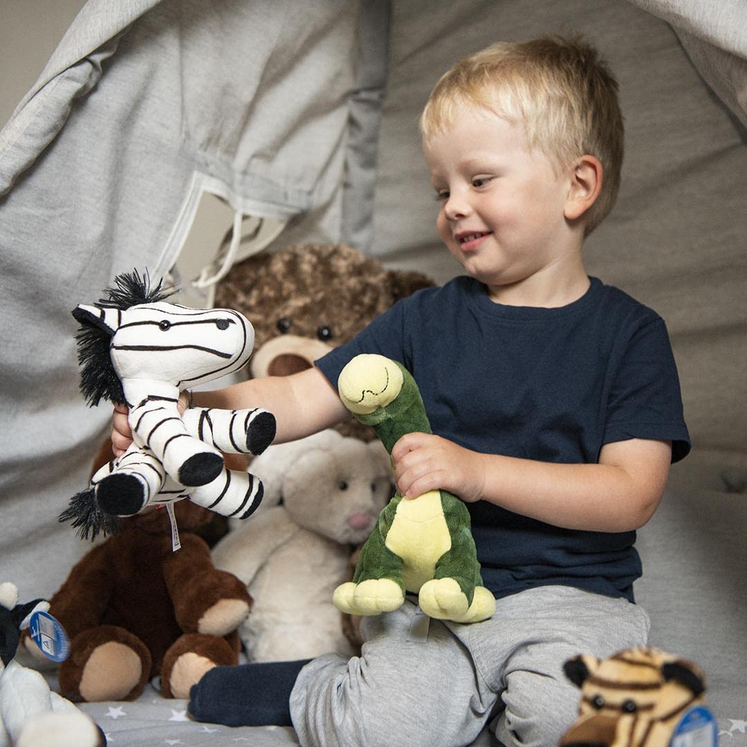 Minifeet Frosch Arwin - das Kuscheltier für alle Anlässe, TÜV-geprüft und bereit für gemütliche Kuschelzeiten
