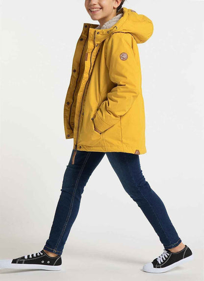 Ragwear Elvina Children's Girls' Winter Jacket Winter Coat Outdoor Jacket with Hood 128-152