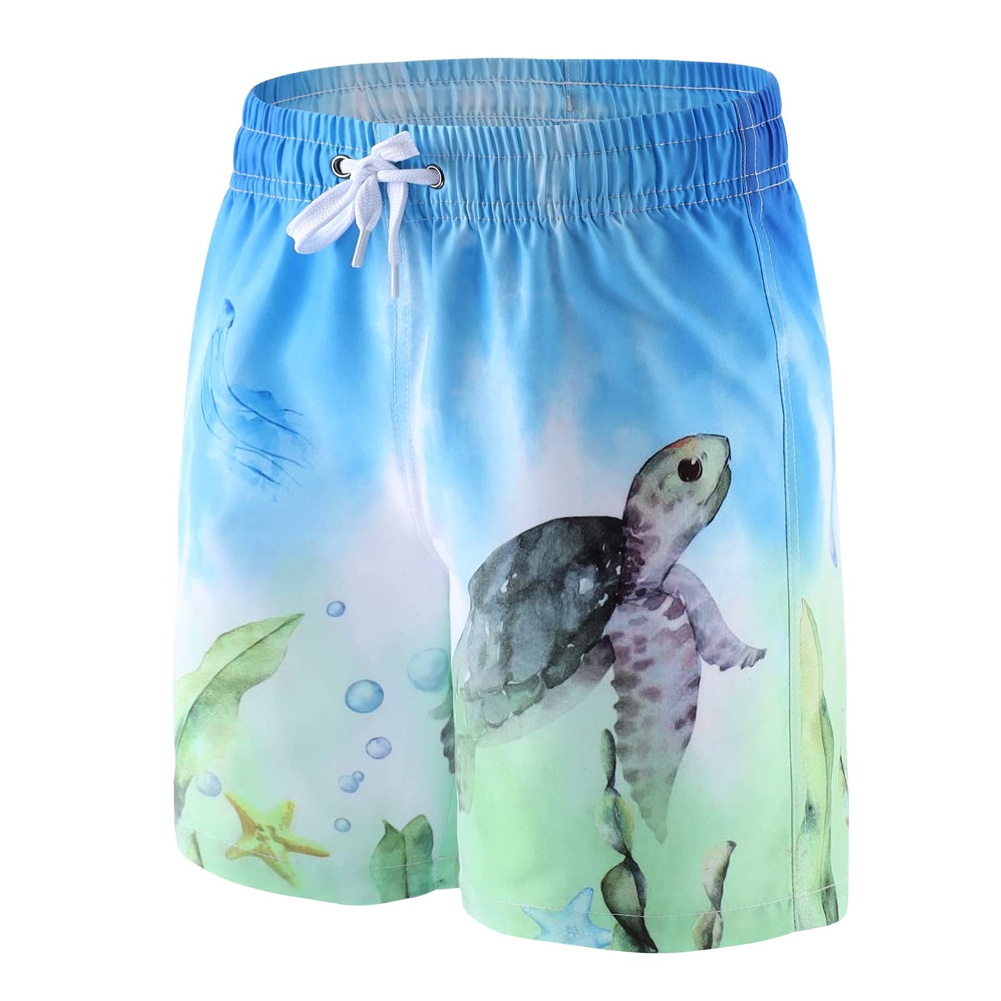 Badehose Jungen Kinder Badeshorts Schnell Trocknende Boardshorts Hawaii Strand Shorts 5-14 Jahre