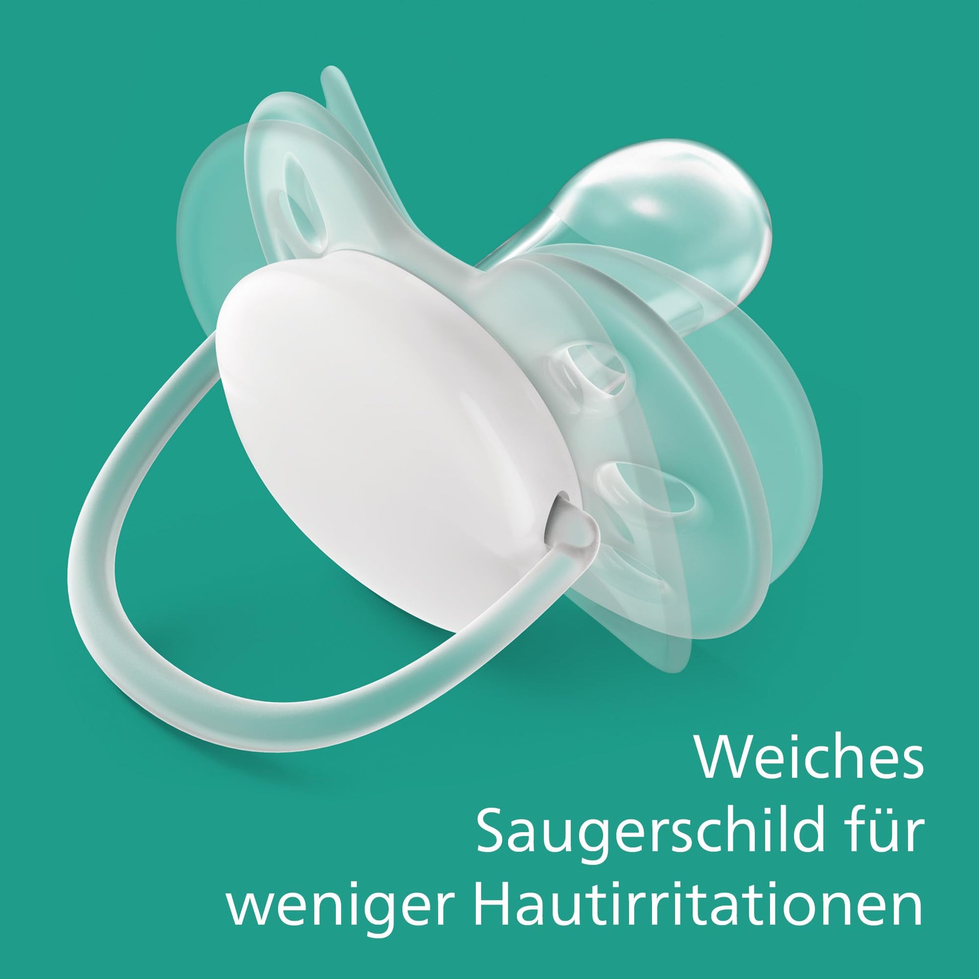 Philips Avent ultra soft Schnuller - 4er Pack, BPA-freier, extra weicher Schnuller für Babys von 0-6 Monaten, inklusive Transport- und Sterilisationsbox, (Modell SCF091/35) - Meloni2