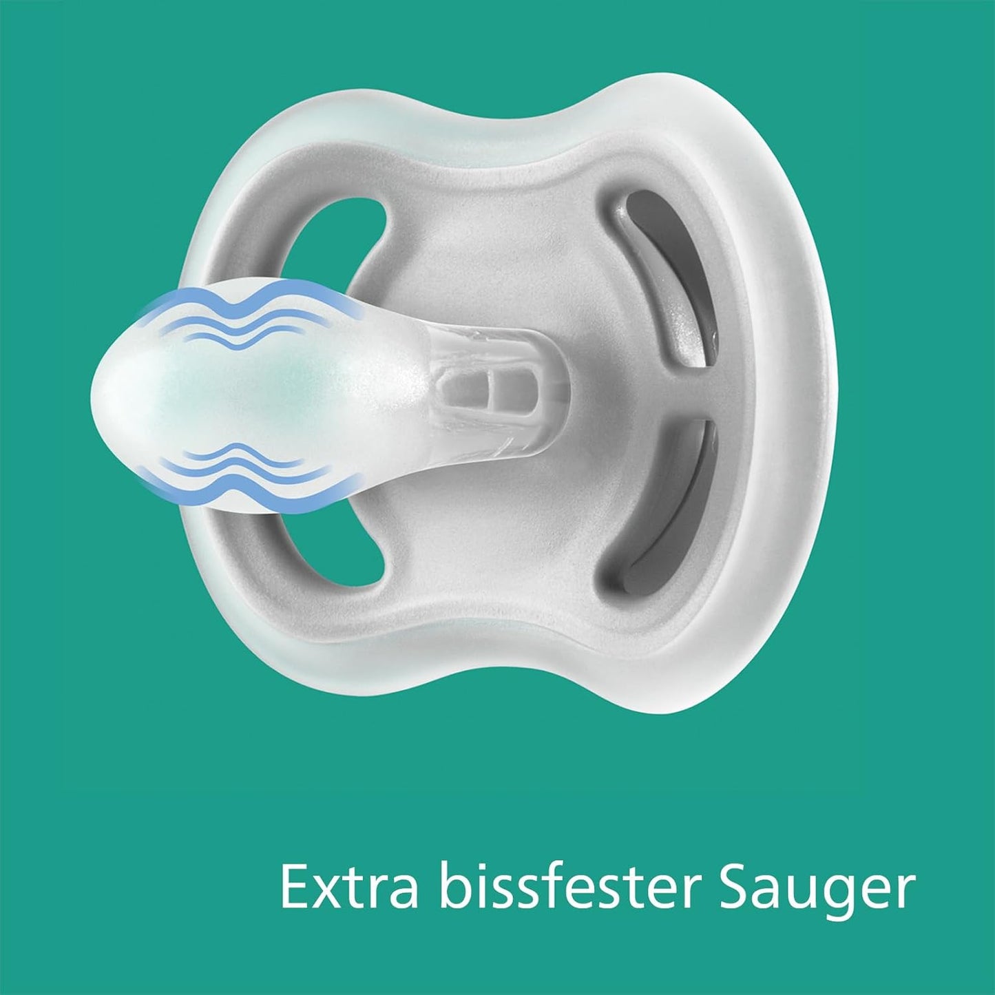 Philips Avent ultra air Schnuller - 2er Pack, BPA-freier, atmungsaktiver Schnuller für Babys ab 18 Monaten, inklusive Transport- und Sterilisationsbox, Elefanten/Love (Modell SCF349/22) - Meloni2