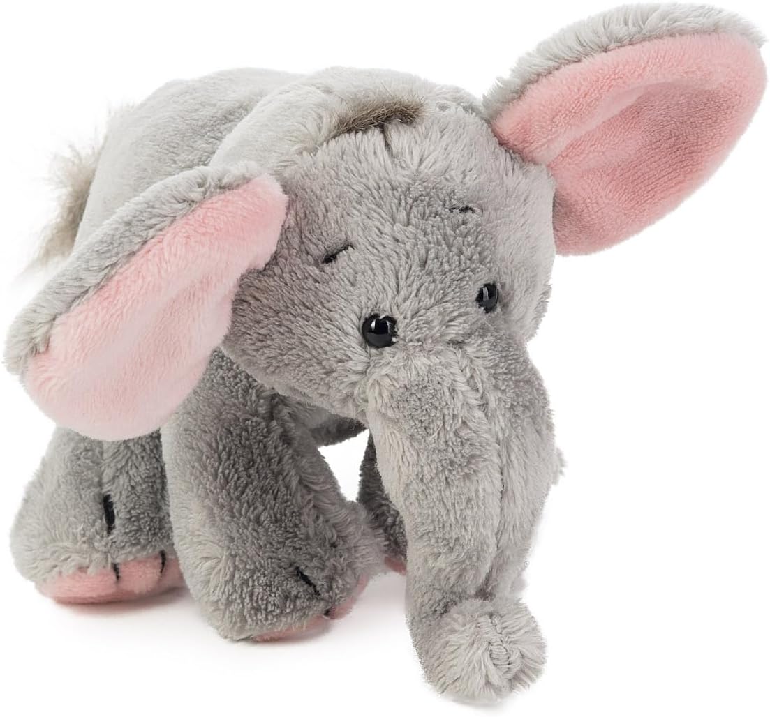 Plüsch Elefant BabySugar - Kuscheltier - Größe (XS) 13 cm | Extra weich - Waschbar bei 30 °C - DIN EN 71 geprüft - Ab Geburt geeignet - Hochwertige Verarbeitung