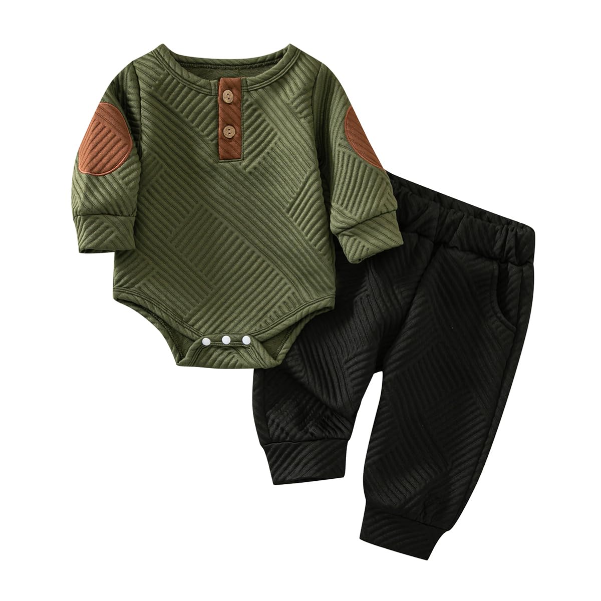 Herbst Outfit Für Baby Jungen Mit Bären Oberteil Und Hose
