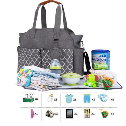 Wickeltasche Baby Wickeltasche Große Babytaschen für Mama mit Wickelstation Multifunktions Reise