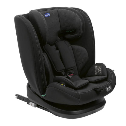 Chicco Unico Evo I-Size, Kindersitz 0-36 Kg, für Kinder von 40 bis 150 cm, homologiert ECE R129/03, Isofix 360° drehbar und neigbar, Gruppe 0+/1/2/3 von 0 bis 12 Jahren, Schwarz - Meloni2