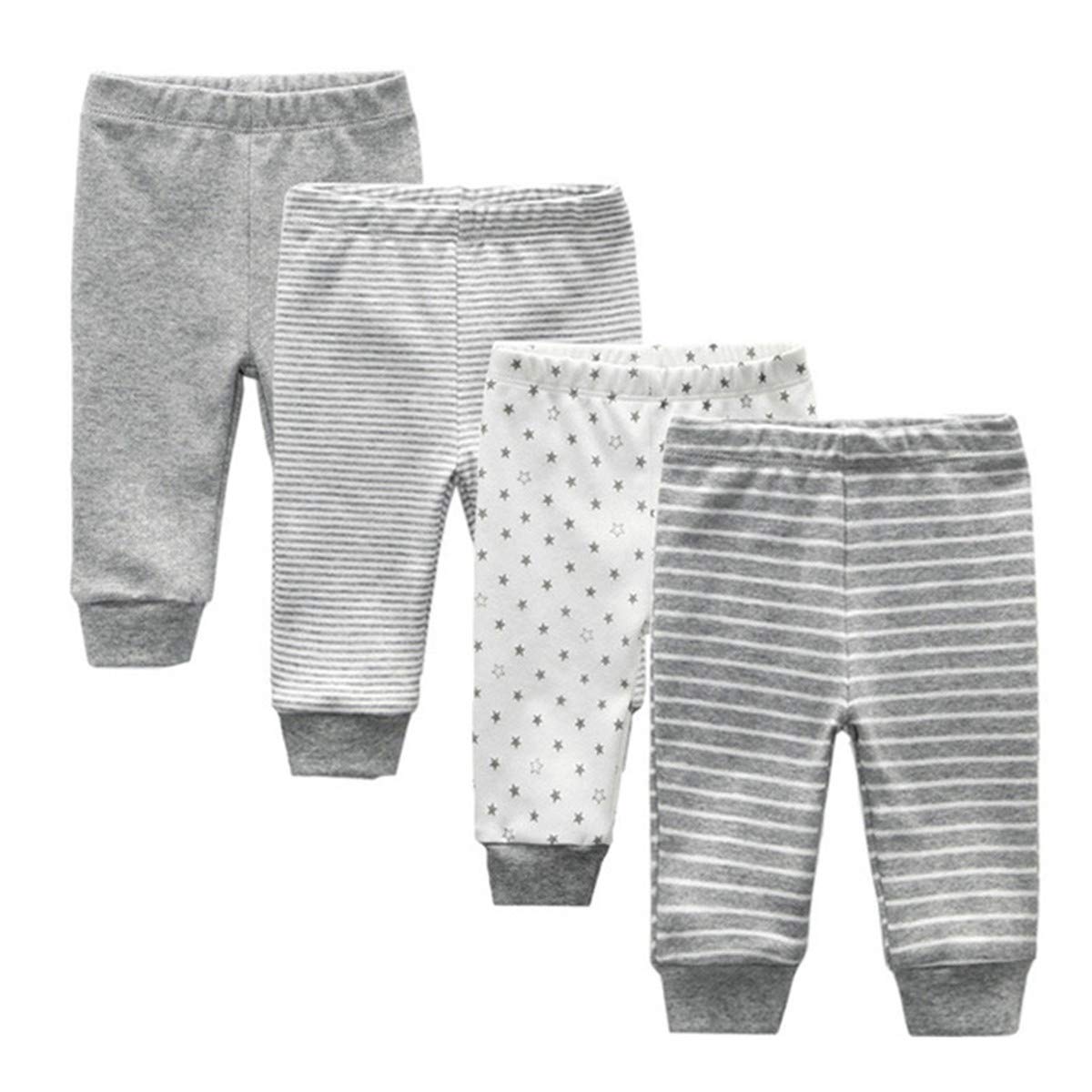 Kiddiezoom Baby-Body, Hose, Kleinkinder, Einteiler, Kleidung, Set, Outfits, für Jungen und Mädchen, Baumwollkappen, Kratzfäustlinge