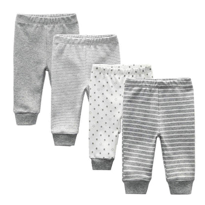 Kiddiezoom Baby-Body, Hose, Kleinkinder, Einteiler, Kleidung, Set, Outfits, für Jungen und Mädchen, Baumwollkappen, Kratzfäustlinge