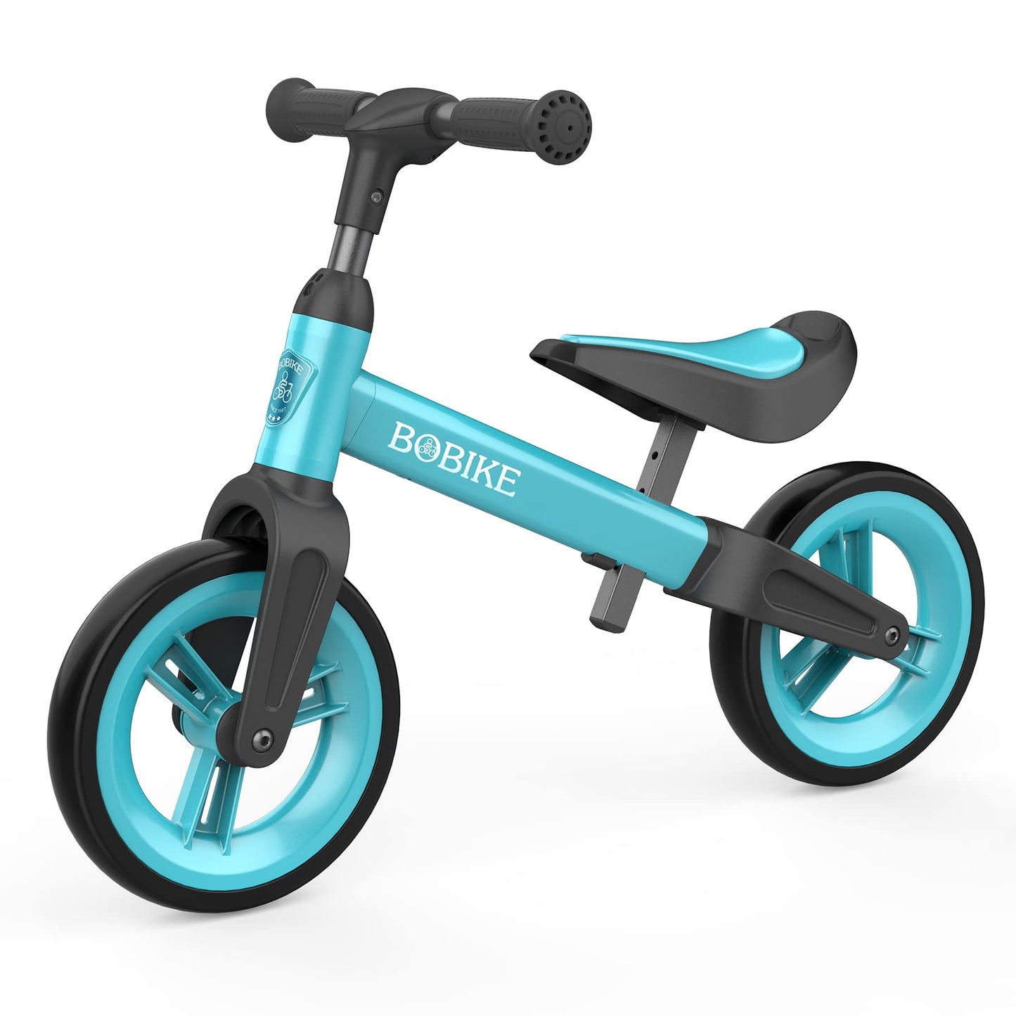 MHCYLION Laufrad ab 1.5-4 Jahre bis zu 25 kg, Lenkrad und Sattel höhenverstellbar, Lenkradschloss, Ultraleicht Kinderlaufrad Balance Fahrrad für Jungen Mädchen - Meloni2