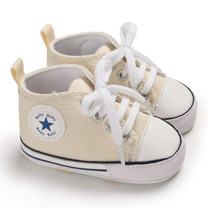 Geagodelia Baby Lauflernschuhe Weiche Krabbelschuhe Babyschuhe für Kleinkind Jungen Mädchen FX-12102
