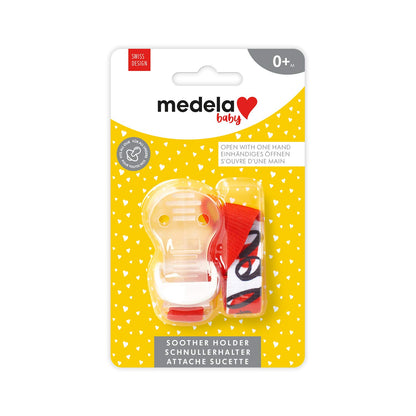 Medela Baby Schnullerkette mit Clip – Passend für fast alle Schnuller – 1 Stück
