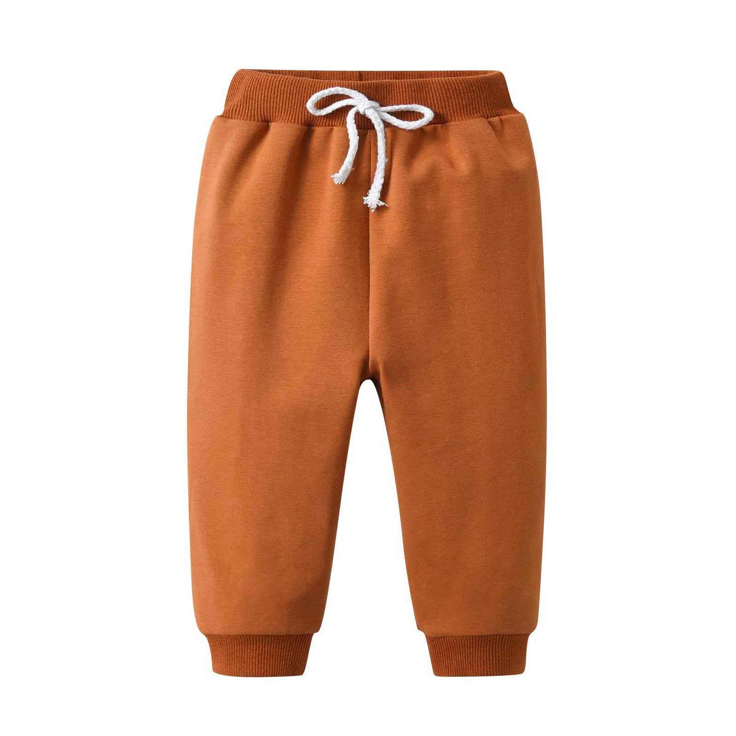 Derouetkia Baby Boy Trousers, Unisex Harem Trousers for Toddlers, Boys, Pack of 3