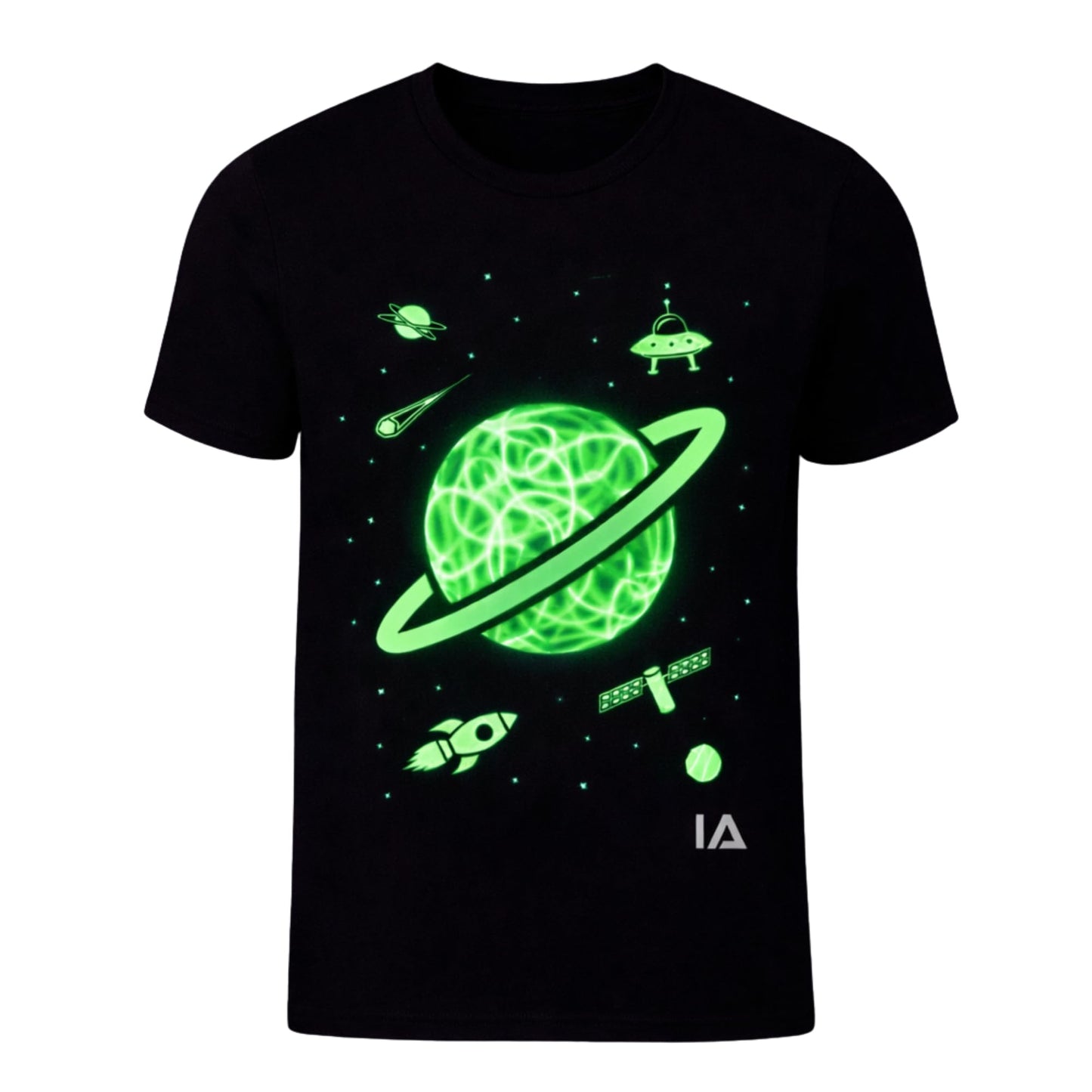 Illuminated Apparel Leuchtet Im Dunkeln Interaktives Leucht-T-Shirt