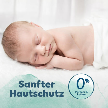 Pampers Harmonie Windeln Größe 2, 204 Windeln, 4kg-8kg, sanfter Hautschutz mit 100Prozent Pampers Schutz