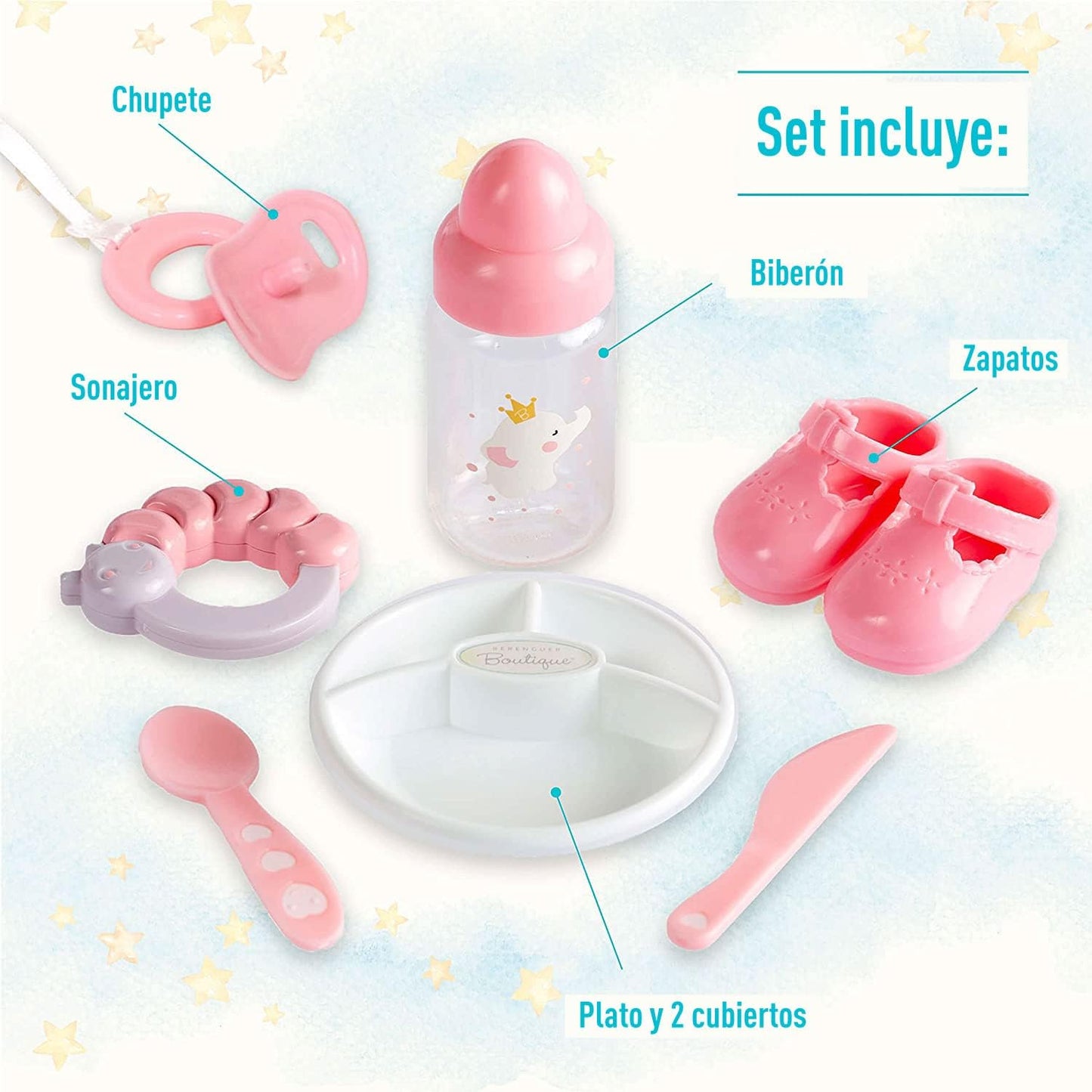 JC Toys Snowman Newborn, 38 cm, Soft Body, with Accessories