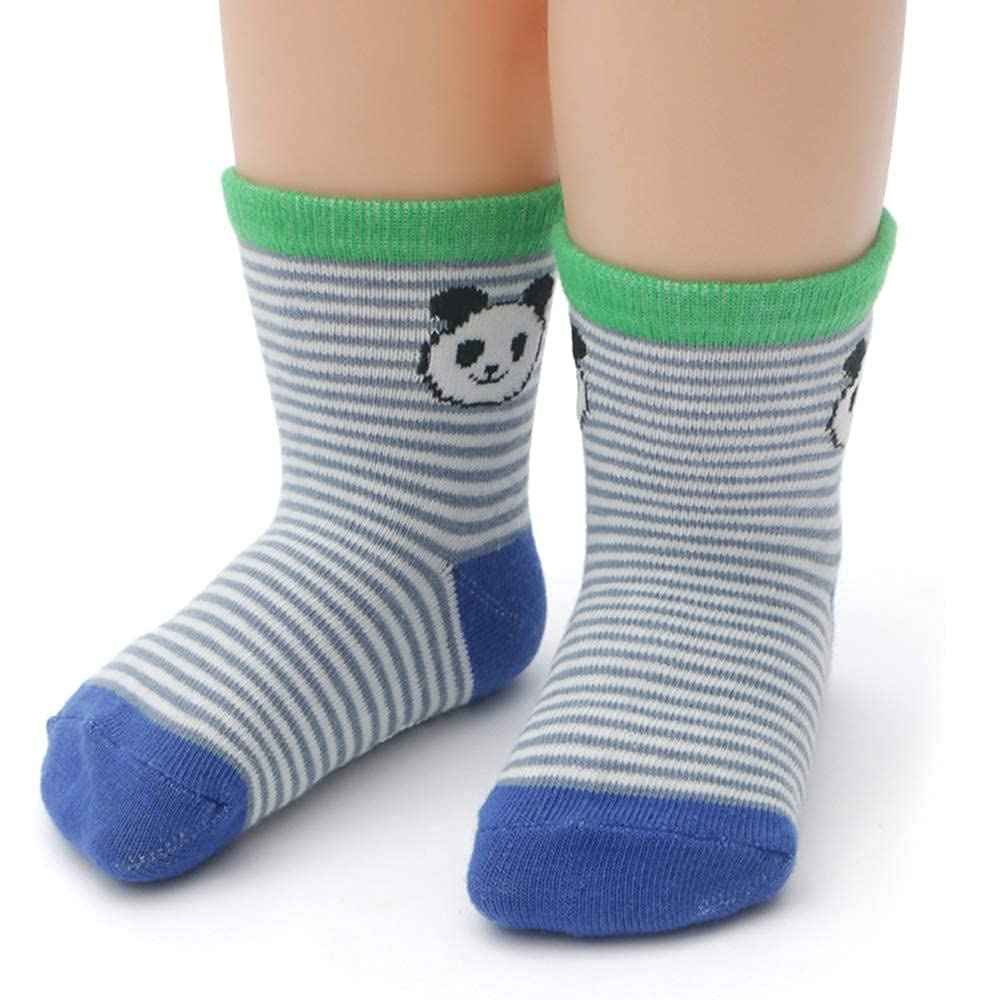 HYCLES Baby ABS Socks Children 0-7 Years 12 Pairs Stopper Socks Children Non-Slip Socks Child Boys Girls 23-26 27-30 Toddler Socks Baby