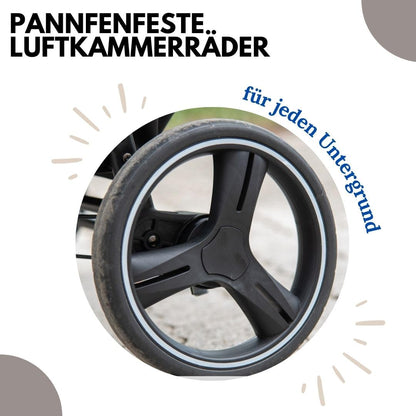 ABC Design Zwillingsbuggy Twin Circle - leichter und wendiger Kinderwagen für Zwillinge mit Liegefunktion, klein zusammenklappbarer Geschwisterwagen - Woven Graphite