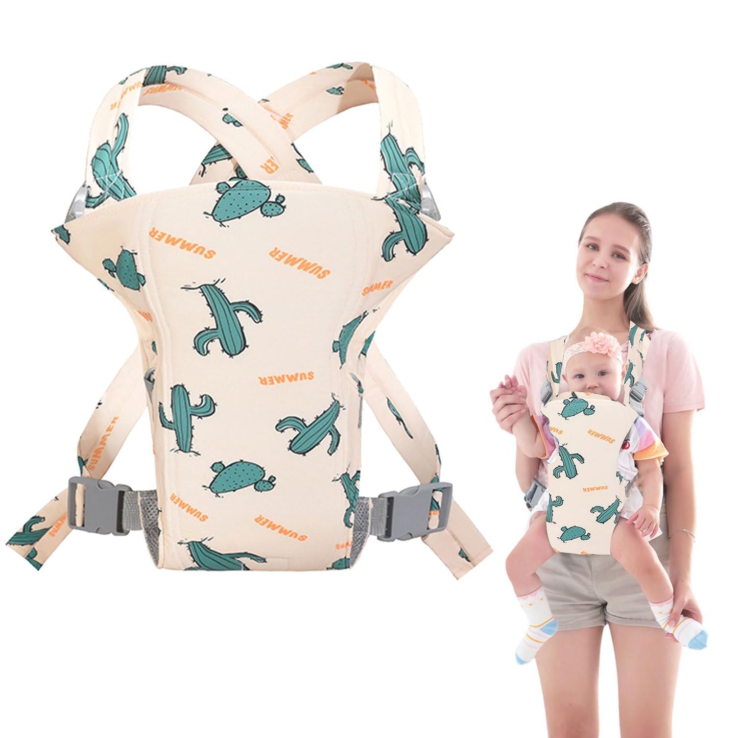 Babytrage,Babytrage Neugeborene ab Geburt,Tragetuch Baby Nugeboren,Atmungsaktive Baby Tragetuch,Babyrückentragen 0-15Kg,Neugeborene Verstellbare Babytrage