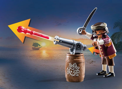 PLAYMOBIL | Pirates | Gefahr durch Riesenhai | Piratenspielzeug | Spielzeugfiguren | Spielzeug für Kinder ab 4 Jahren | 71793